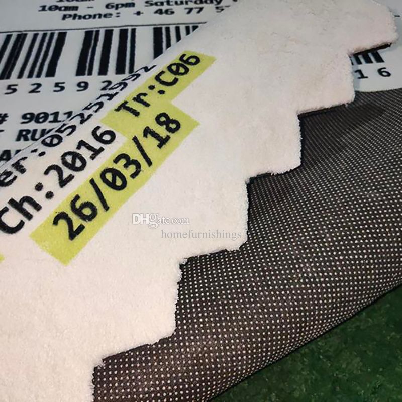 Receipt Rug Jagged Edge Classic Cashmere Area Carpet Hypebeast Decor Parlor Bedroom Playroom Artistic Floor Mat