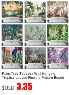 Customized Tapestry Boho Mandala Tapestries Witchcraft Wall Tapestry Print Your Photo Hippie Wall Hanging Blanket Tapestry