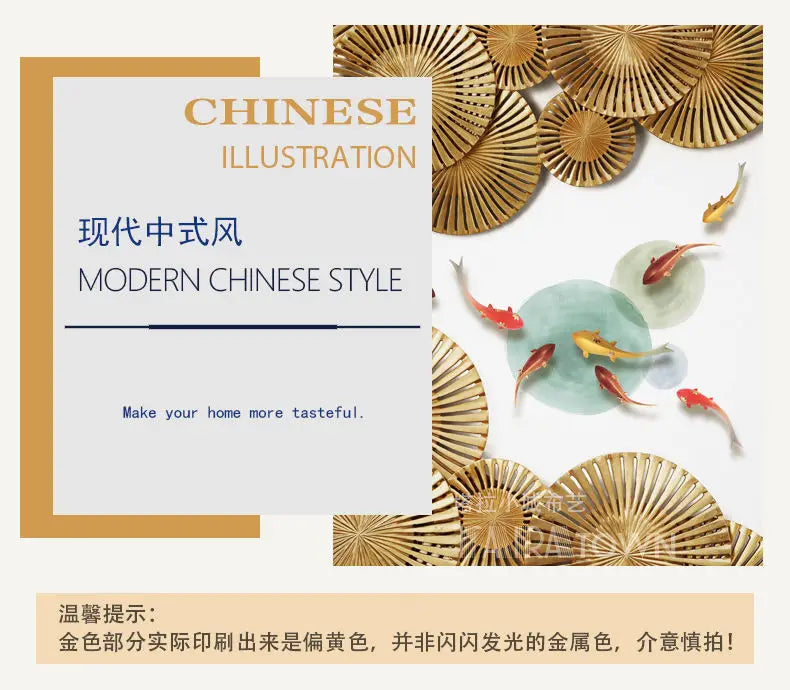 Tapestry decoration painting living room entrance porch new Chinese background cloth wall decoration hanging cloth wall decor