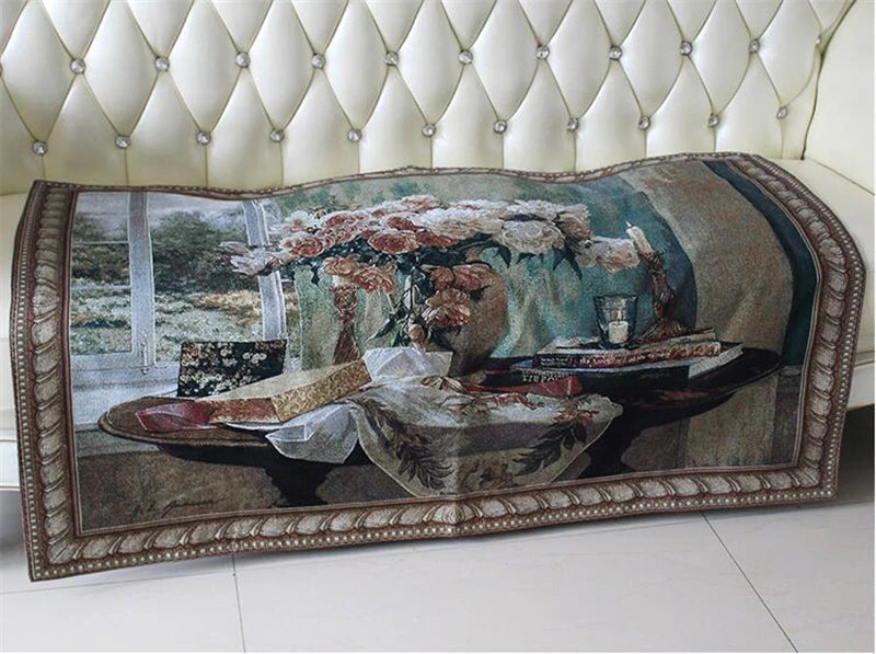 Beautiful Belgian Tapestry Study Room Bedroom Decorative Tapestry Wall Paintings European Tapestry Painting