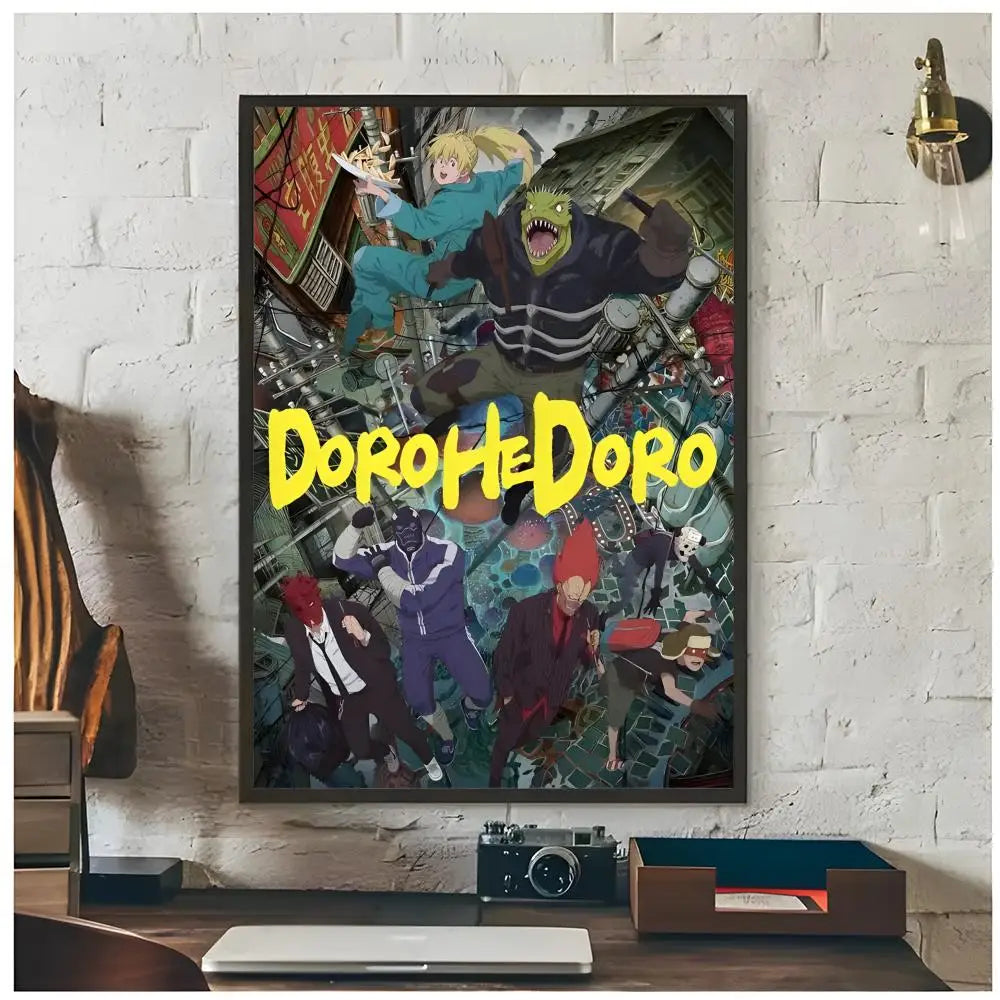 dark fantasy anime D-Dorohedoro Poster Premium Decor Art & Gift for Household Lounge Home Ornaments