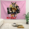 K-ON！Anime Tapestry Wall Hanging Bohemian Wall Tapestries Mandala Home Decor Accessories