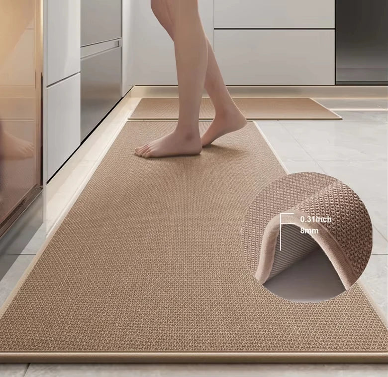 Bathroom Rugs Mats Non Slip Washable Absorbent Runner Rugs for Bathroom Floor Bath Mats