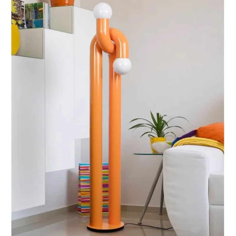 French Designer Creative LED Floor Lamp Modern Living Dining Room Bedroom Study Atmosphere Vertical Light Home Decor Lighting
