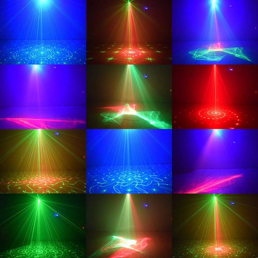 Party Lights DJ Disco Lights Remote Control Northern Lights Projection Lights Strobe Lights Family Party Decorative Lights
