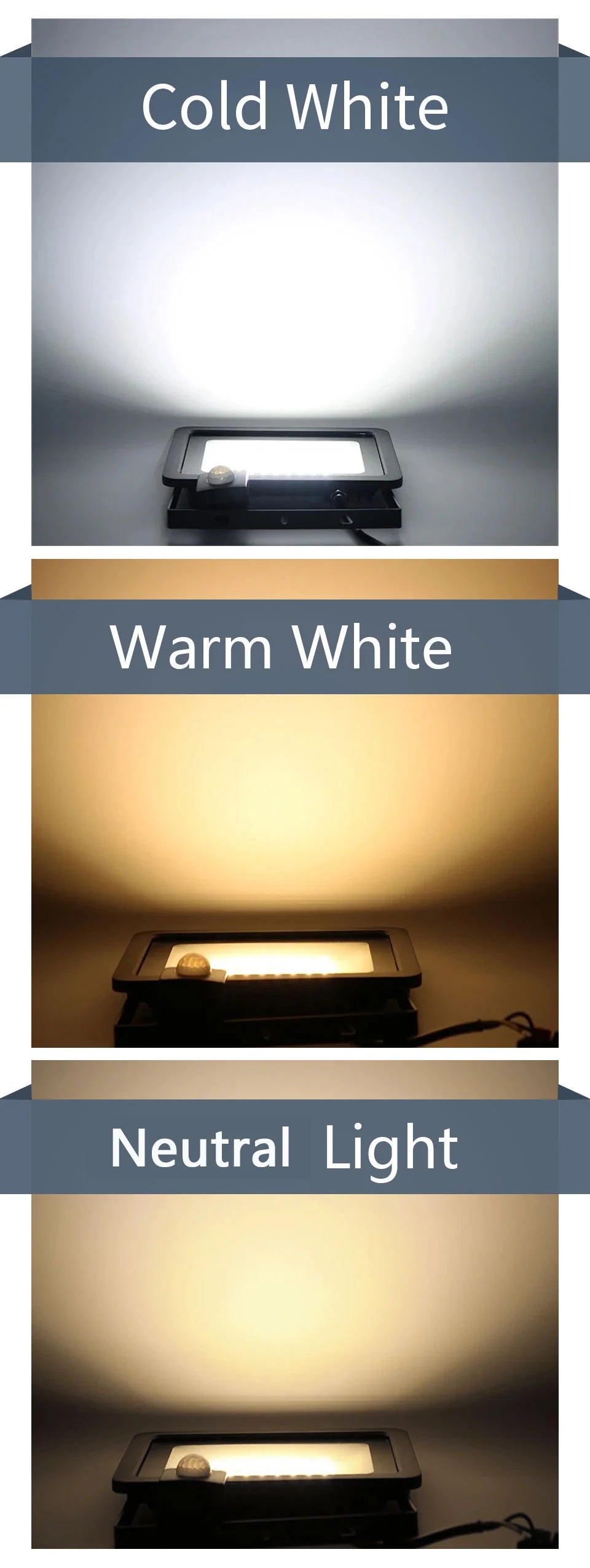 LED Flood Light 10W 20W 30W 50W 100W AC 220V LED Floodlight IP66 Waterproof Reflector Spotlight Street Light Outdoor Garden Lamp