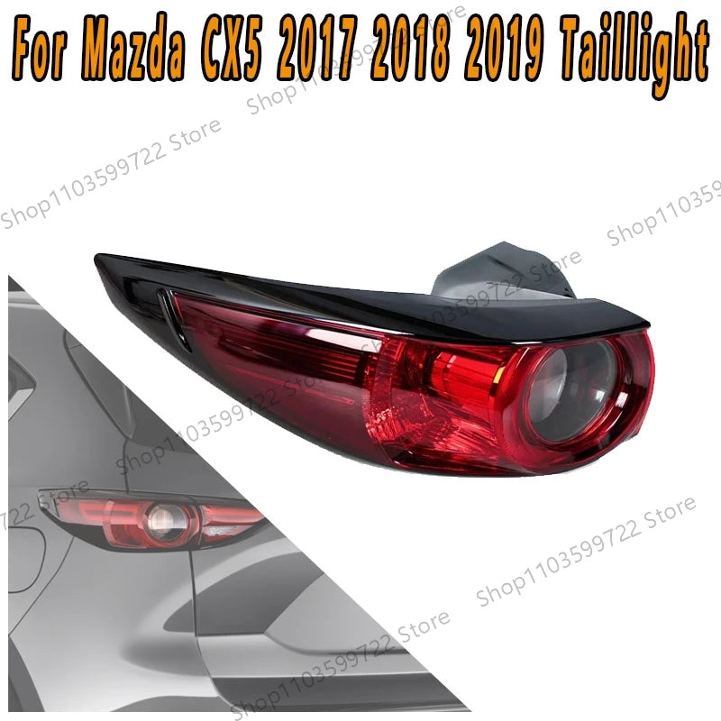 For Mazda CX5 2017-2019 Halogen Rear Bumper Lights Rear Taillights Brake Lights Steering Lights Warning Lights Parking Lights