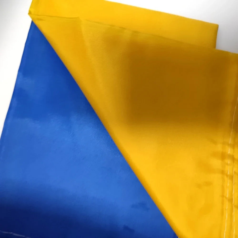 Polyester Tapestry for Decoration, Garden Interior Banner, Ukraine Flag, 90x150cm