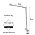 Aluminum Alloy Brushed Fish Tank Light Bracket – Versatile Clamp Mount for Tube, Pendant & Strip Lights