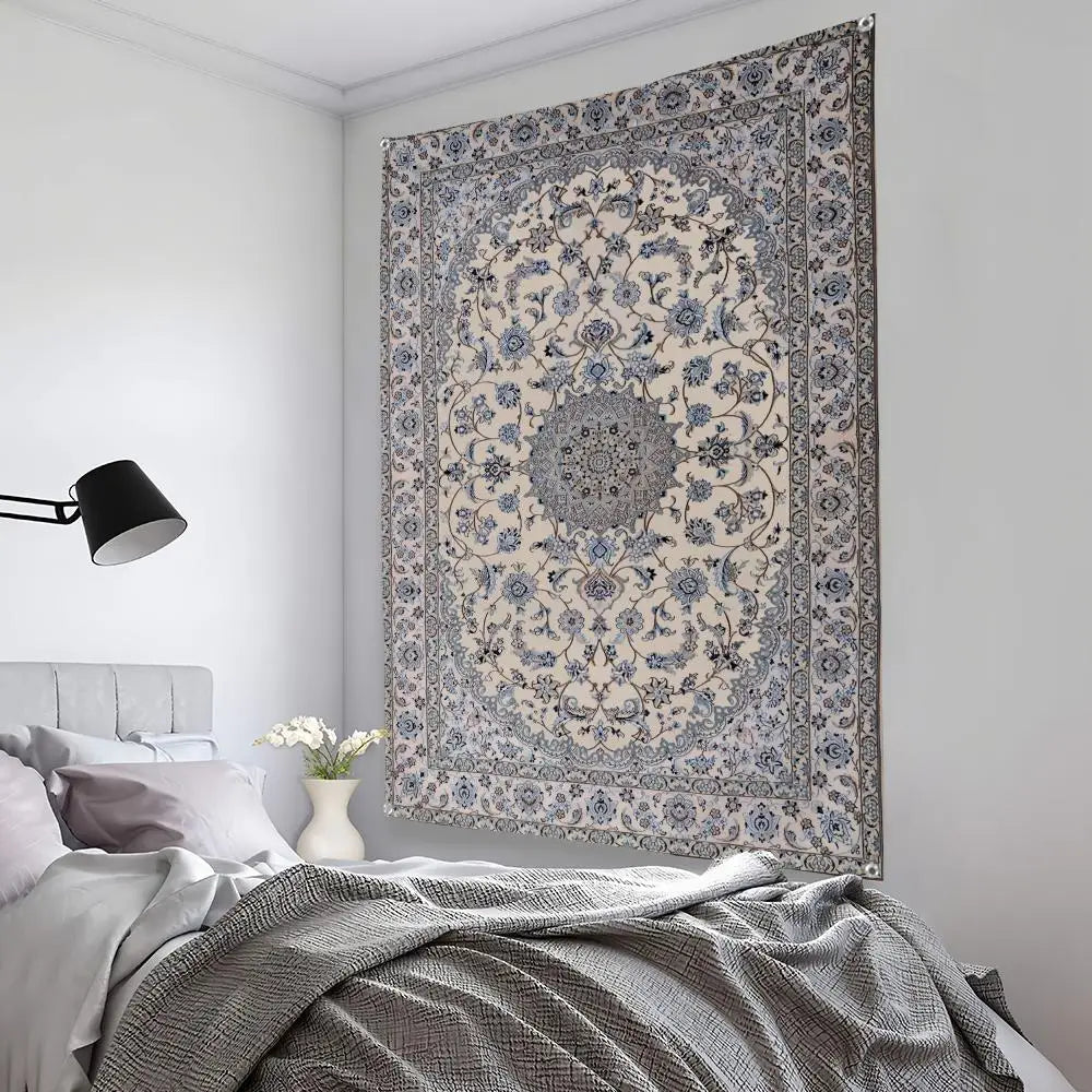 Persian Pattern Tapestry Background Art Decor For Bedroom Living Room Bar Garden Outdoor  Wall Decor