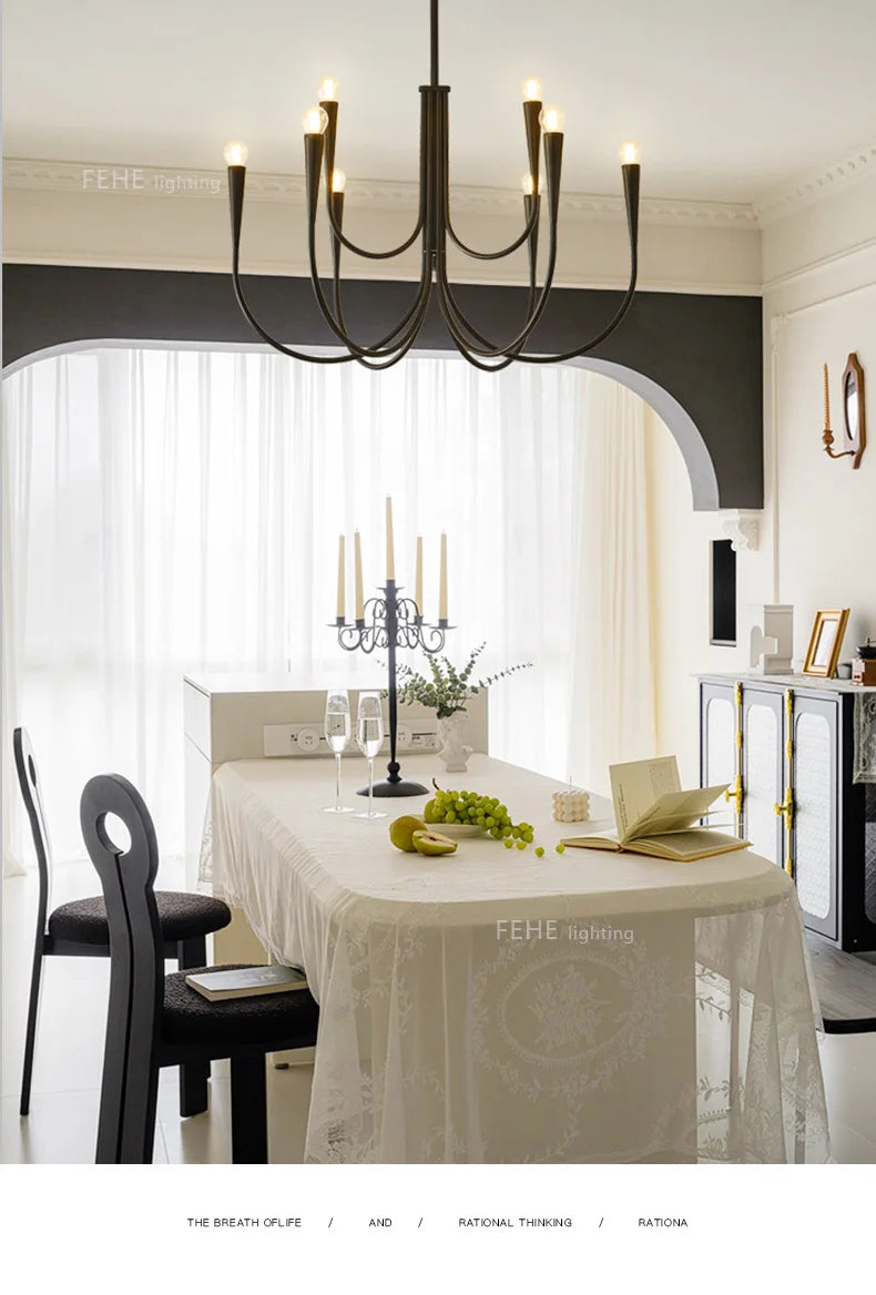 Dining Room Chandelier American Style Living Room Chandelier Living Room Home Decoration Lamp E14 Bulb Room Bedroom Chandelier