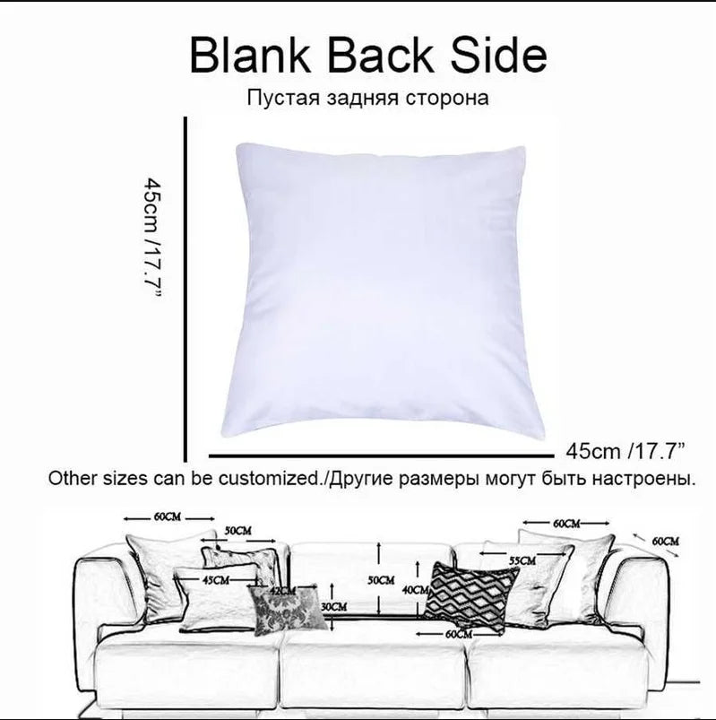 Christmas Decor Cushion Cover Winter Decor Bed Decor Pillow Cover Sofa Decor Cushion Cover Home Decor 40x40 45x45 50x50 60x60cm