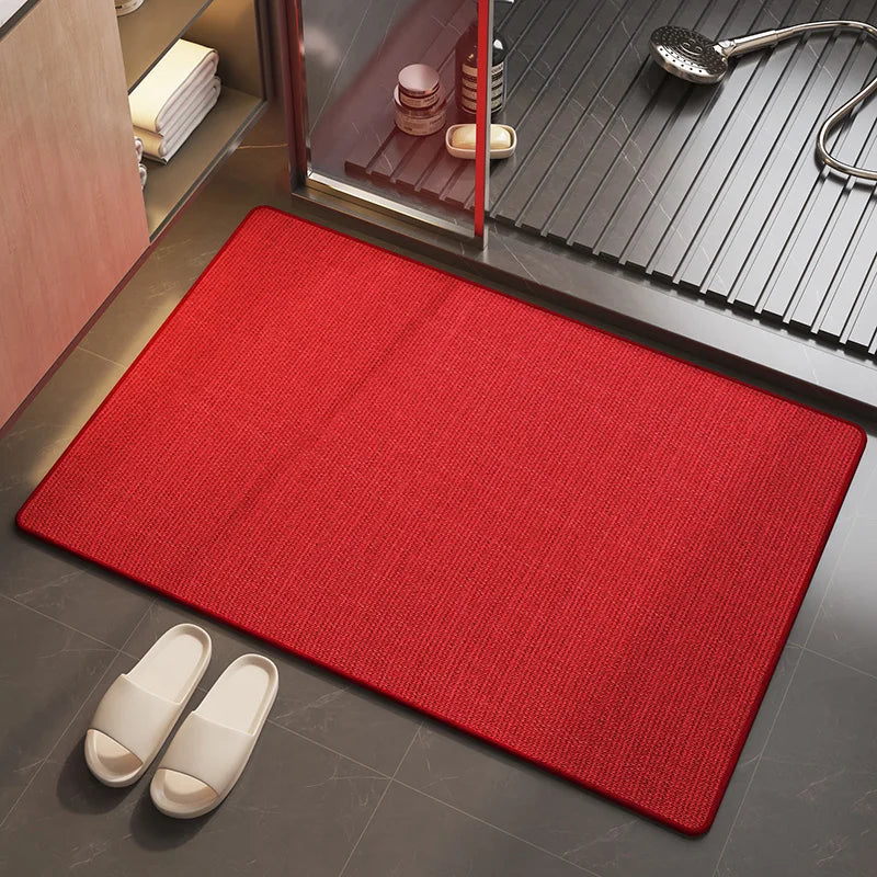 Bathroom Rugs Mats Non Slip Washable Absorbent Runner Rugs for Bathroom Floor Bath Mats