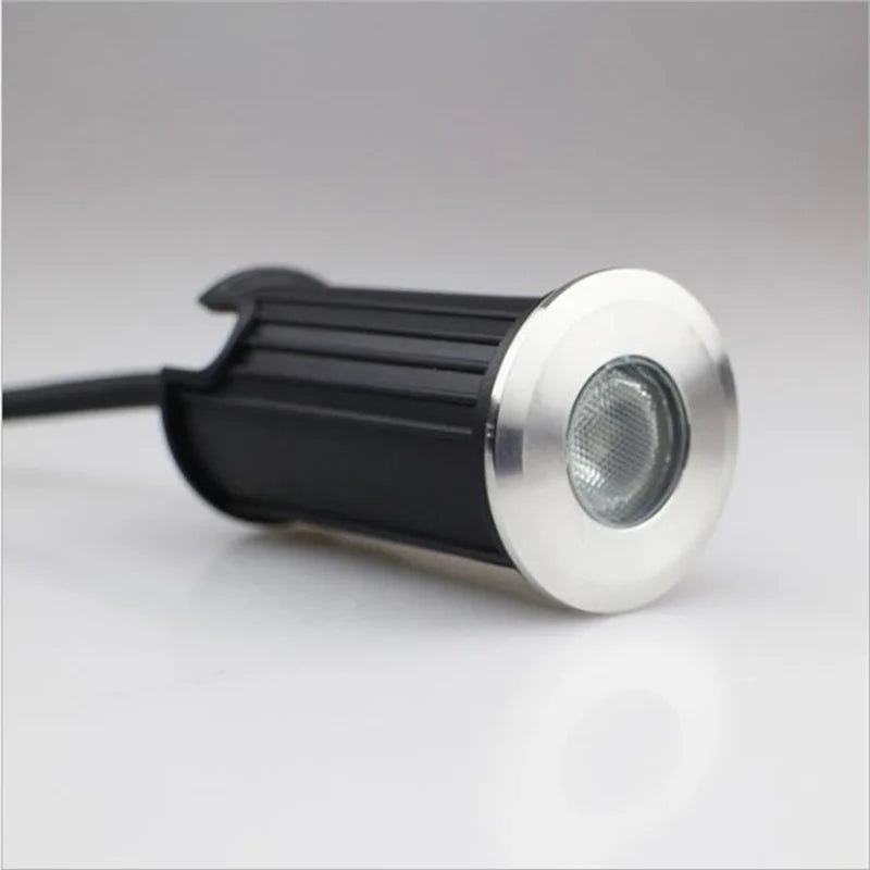 Outdoor Floor Lights Underground Lights 1W LED Lights Embedded Waterproof Floor Spotlights Pool Bottom Lights Underwater Lights