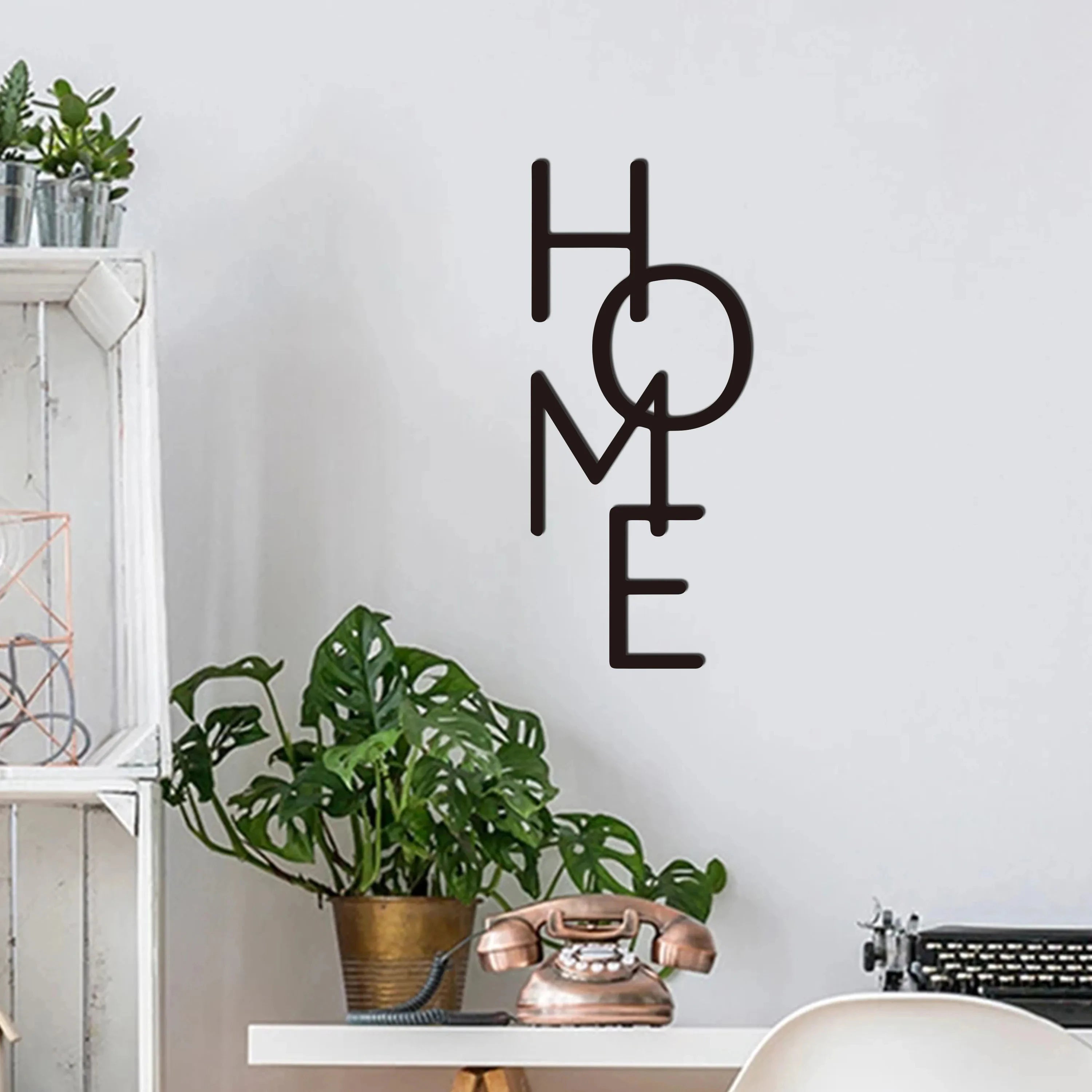 Home Sign Wall Decor, Metal Letters Home Decor, Metal Words Wall Decor, Word Art Wall Decor, Word Family Wall Decor, Foyer Wall