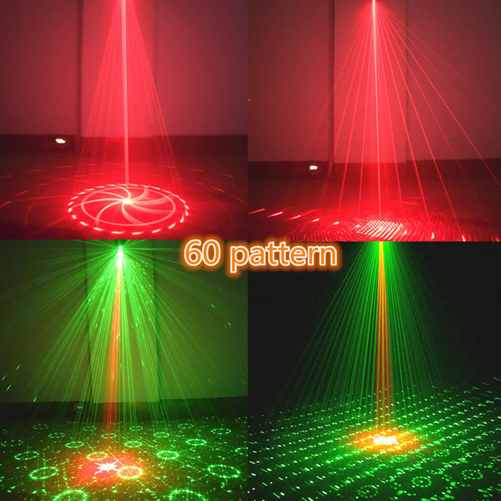 Party Lights, DJ Disco Lights, Strobe Lights, Projection Projector, USB-Powered Projector Lights, Home Atmosphere Lights