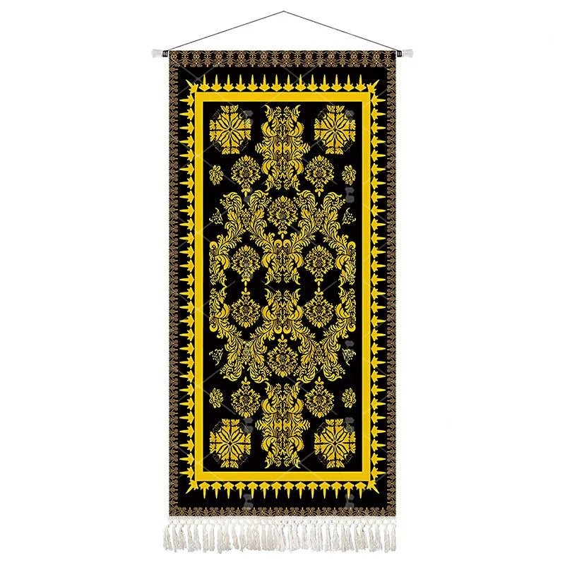 Ethnic Style Large Tapestry Bohemian Style Fabric Hanging Painting Restaurant Decorative Painting Wall Decoration Wallpaper