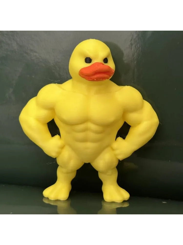 Interesting Muscle Duck Desktop Decor Funny Muscle Duck Desktop Decor Home Office Desktop Decor