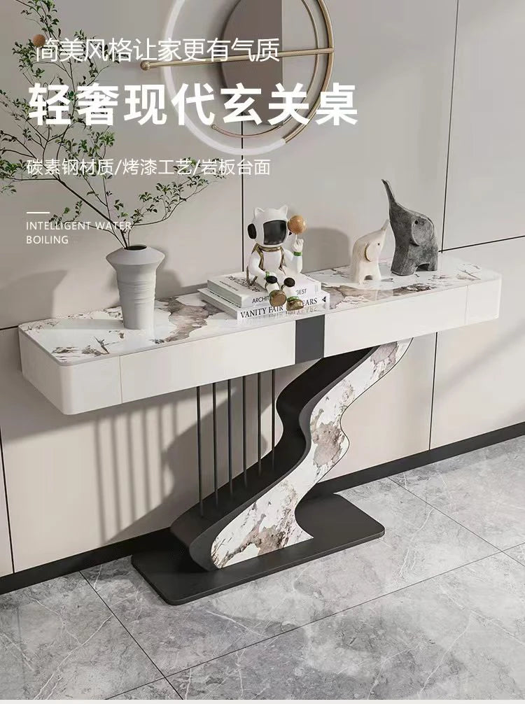 Design Console Table Modern Decor Entryways Table Luxury Beauty Nordic Furniture Entrance Console Living Room Furniture