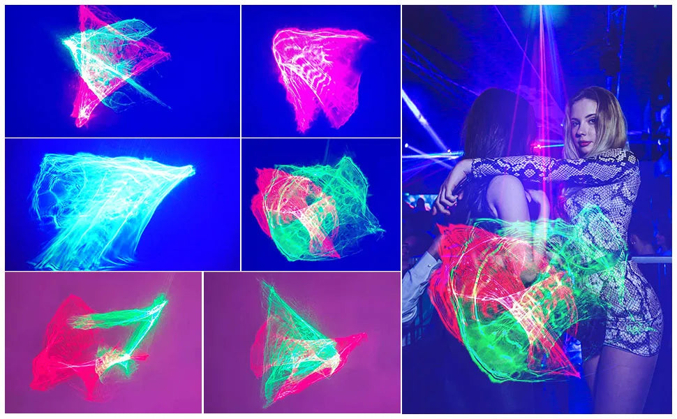 Party Lights DJ Disco Lights Remote Control Northern Lights Projection Lights Strobe Lights Family Party Decorative Lights