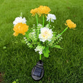 Snow Lotus Lawn Lights Solar Lights Outdoor Lighting Garden Lights Patio Patio Garden Decorative Flower Party Wedding Lights