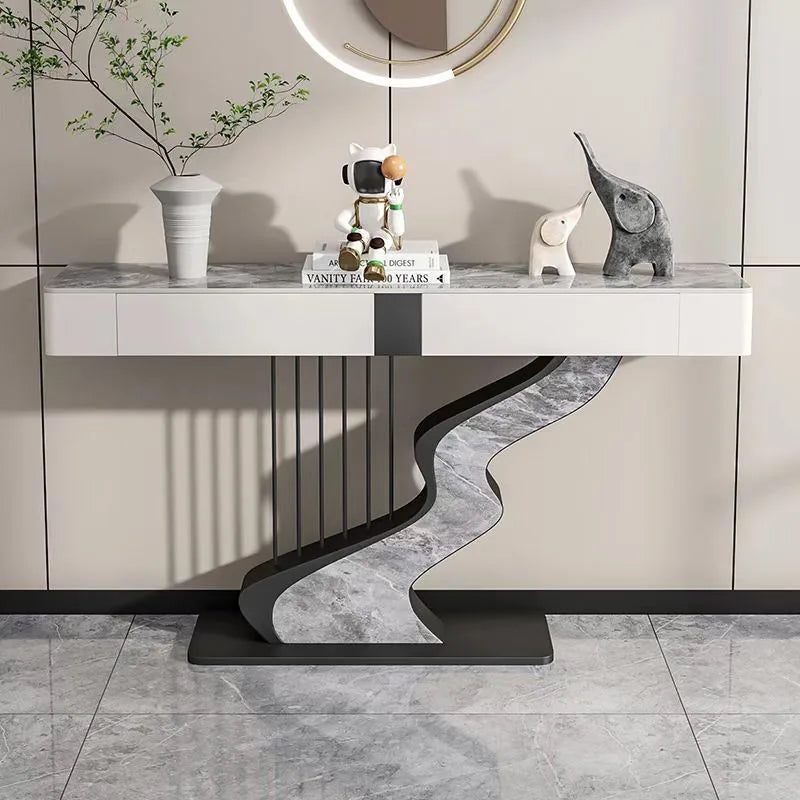 Design Console Table Modern Decor Entryways Table Luxury Beauty Nordic Furniture Entrance Console Living Room Furniture