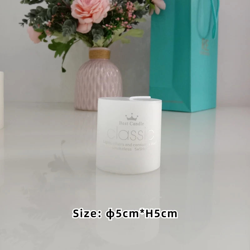 White Pillar Candles for Praying Household Candles for Emergency Nice Home Decor Several Sizes Optional Party Candles