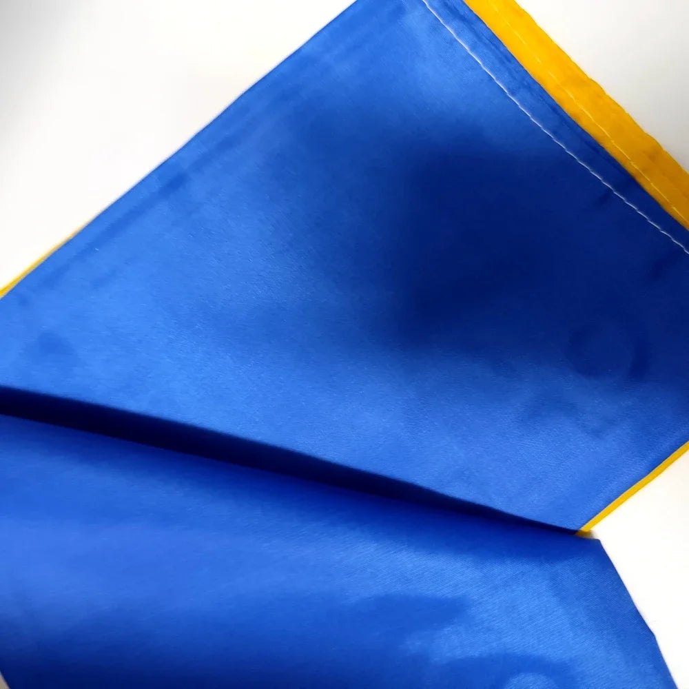 Polyester Tapestry for Decoration, Garden Interior Banner, Ukraine Flag, 90x150cm