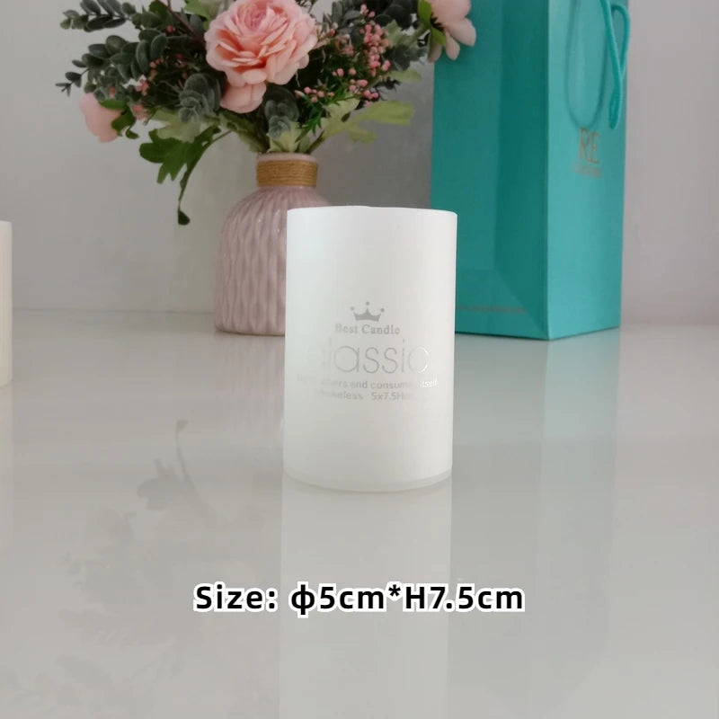 White Pillar Candles for Praying Household Candles for Emergency Nice Home Decor Several Sizes Optional Party Candles