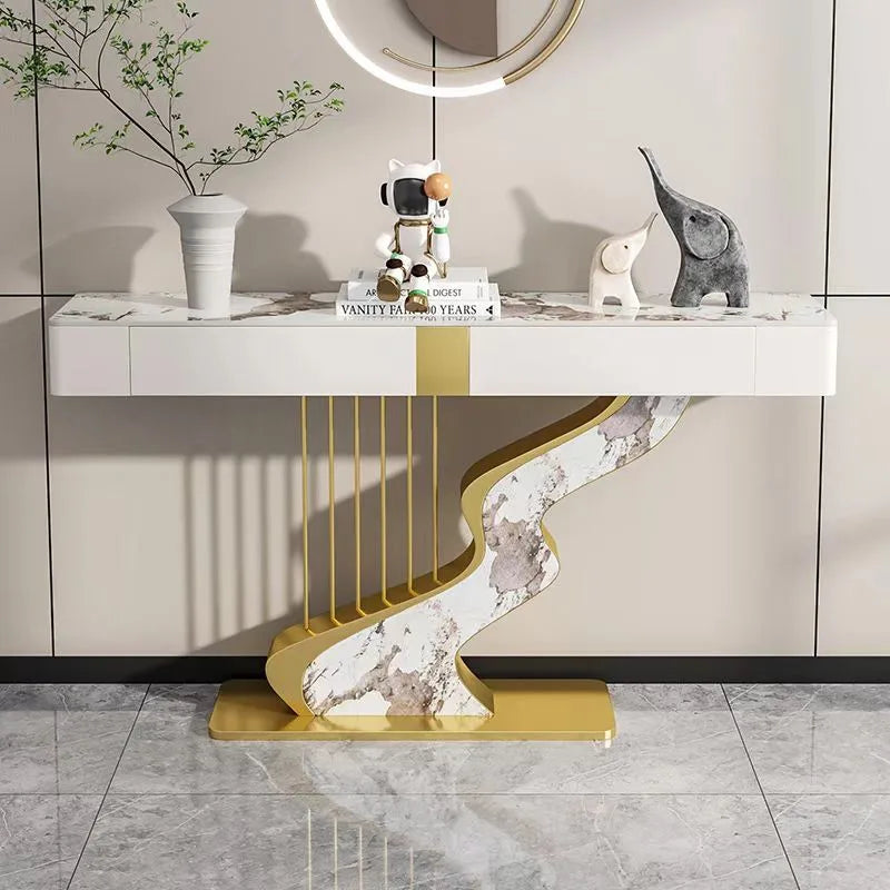 Design Console Table Modern Decor Entryways Table Luxury Beauty Nordic Furniture Entrance Console Living Room Furniture