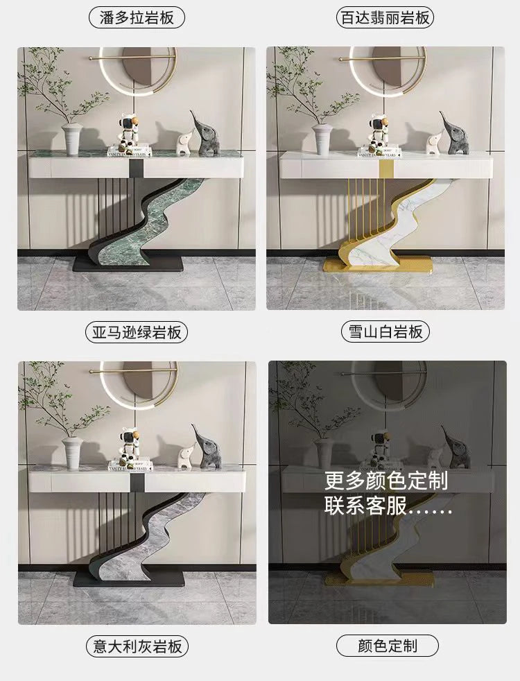 Design Console Table Modern Decor Entryways Table Luxury Beauty Nordic Furniture Entrance Console Living Room Furniture