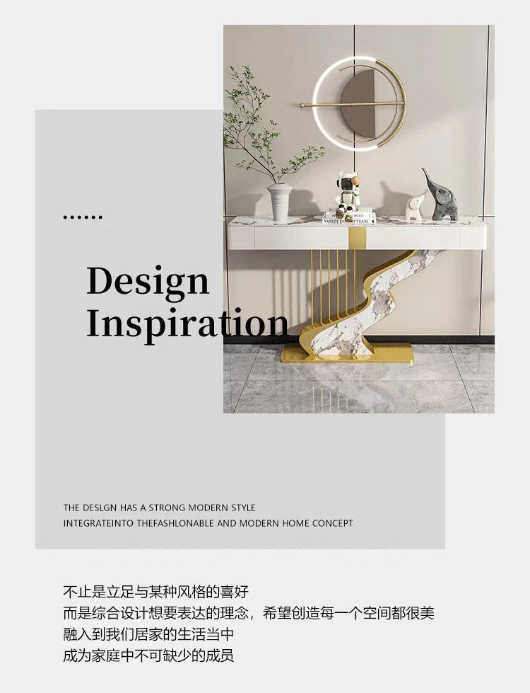 Design Console Table Modern Decor Entryways Table Luxury Beauty Nordic Furniture Entrance Console Living Room Furniture
