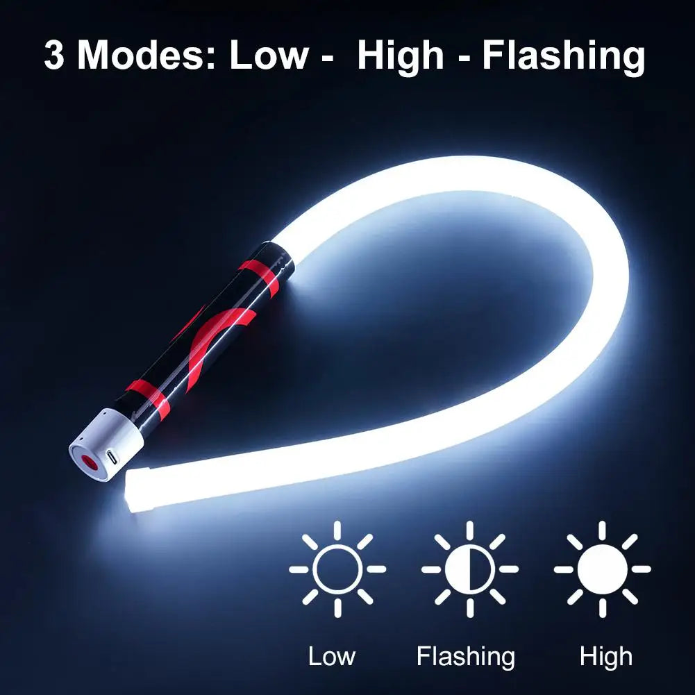 LED Light Strip Multifunctional Bendable Convenient High-power Maintenance Outdoor Flashlight Lighting Tool