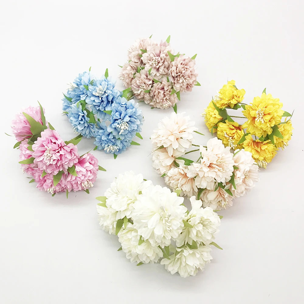 Faux Filigree Carnations Christmas Decor Home Wedding Decor Garland Garden Fall Crafts Scrapbooking wall hanging decor