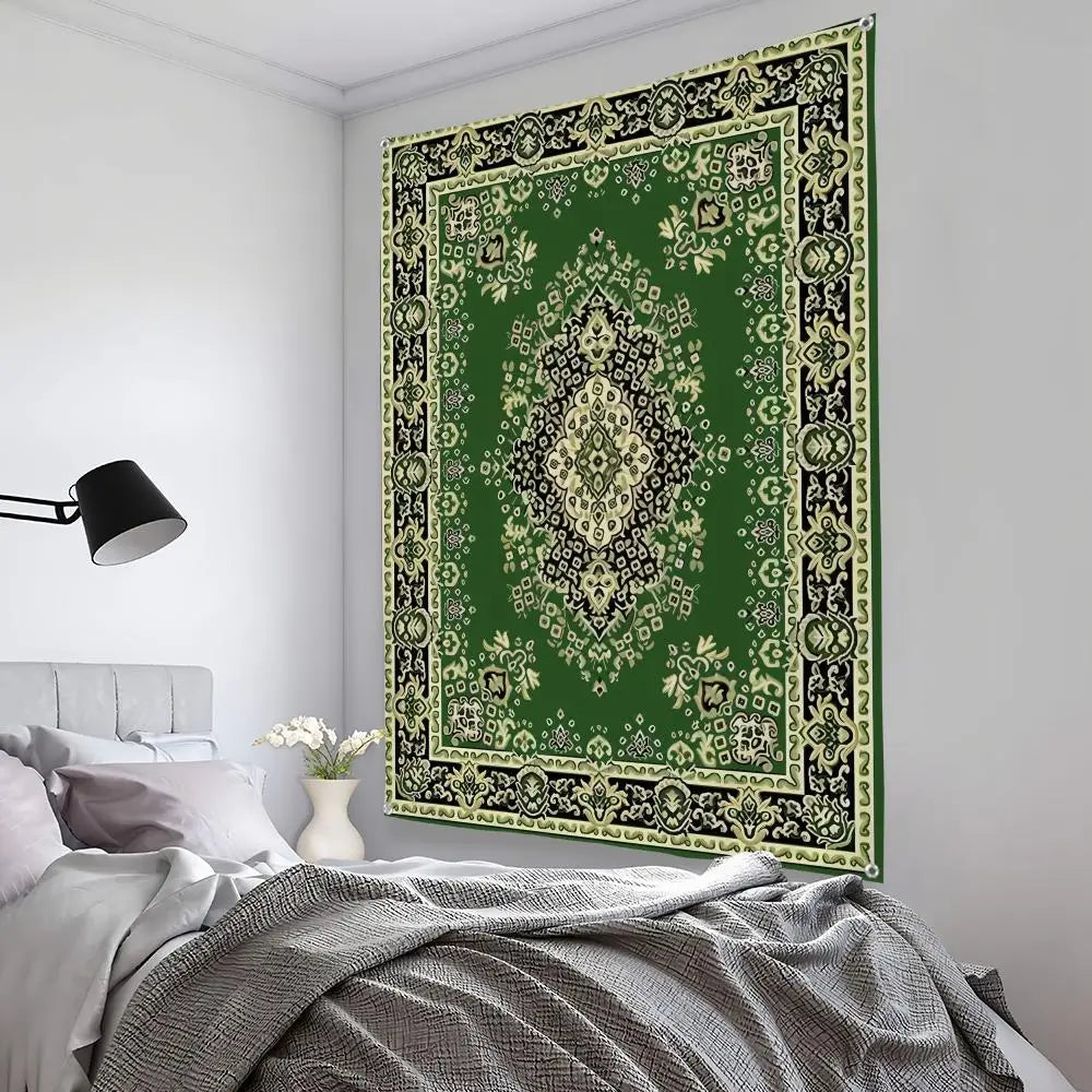 Persian Pattern Tapestry Background Art Decor For Bedroom Living Room Bar Garden Outdoor  Wall Decor