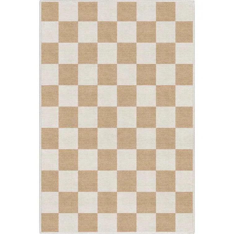 VIKAMA Simple Rainbow Home Decor Rugs Study Area Pile Kids Rugs, Sensory Rugs for Living Room and Nursery