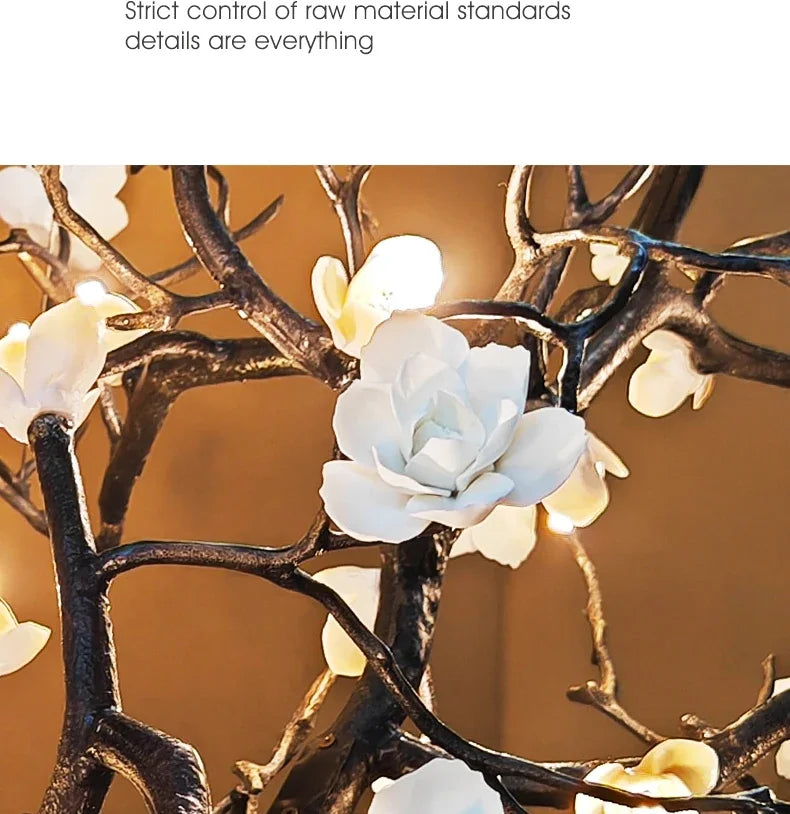 Nordic Branch LED Chandelier for Living Dining Room Coffee Tables Kitchen Bedroom Pendant Light Home Decor Lusters Luminaires