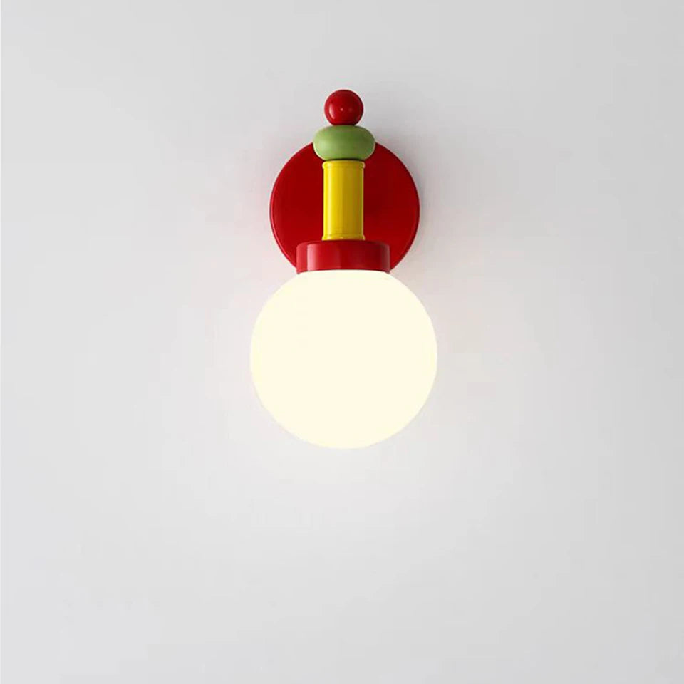 Nordic Macaron Pendant Lamp Memphis Room Pendant Light Designer Creative Glass Ceiling Lamp Children's Room Living Room Lights