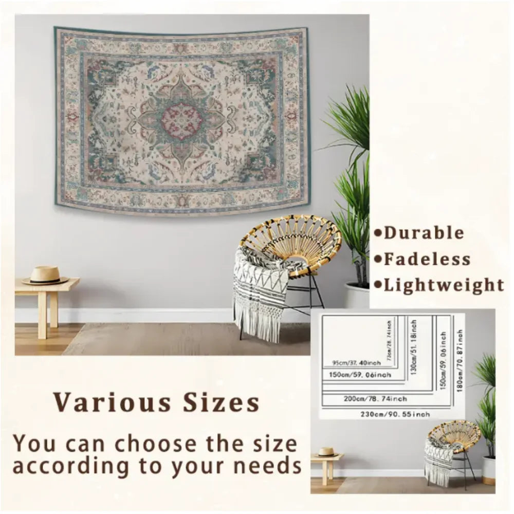 VIKAMA Magical Girl Tapestry Bohemian Tapestry Tarot Hippie Tapestry Dormitory Japanese Tapestry Wall Decoration