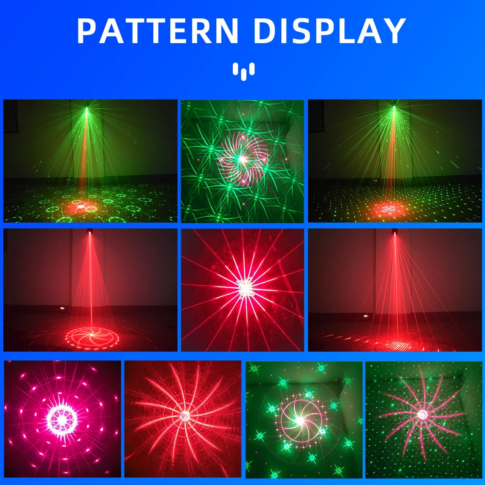 Party Lights, DJ Disco Lights, Strobe Lights, Projection Projector, USB-Powered Projector Lights, Home Atmosphere Lights