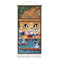 Ethnic Style Large Tapestry Bohemian Style Fabric Hanging Painting Restaurant Decorative Painting Wall Decoration Wallpaper