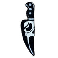 Skull Knife Carpet Horror Scary Scream Bedside Rug Wear Resistant Cashmere Home Welcome Decor 88.9CM