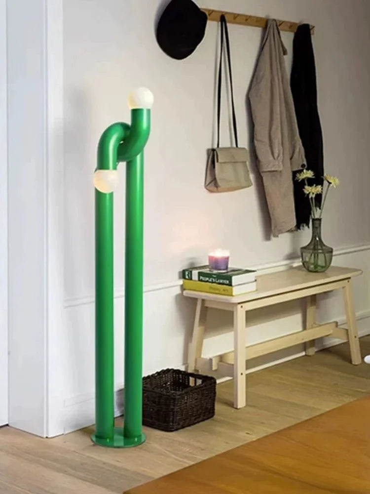French Designer Creative LED Floor Lamp Modern Living Dining Room Bedroom Study Atmosphere Vertical Light Home Decor Lighting