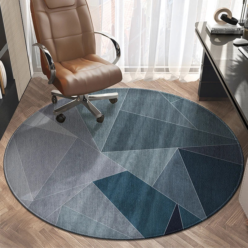 Round Rugs and Carpets for Home Living Room Decoration Teenager Bedroom Decor Carpet Sofa Coffee Table Area Rug Non-slip Mat