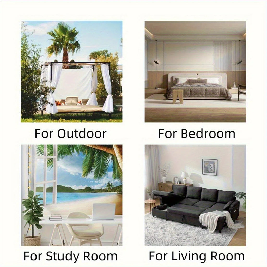 Peter Griffin Cartoon Character Tapestry Wall Hanging Lightweight Home Decor for Bedroom Living Room Dormitory Office Party