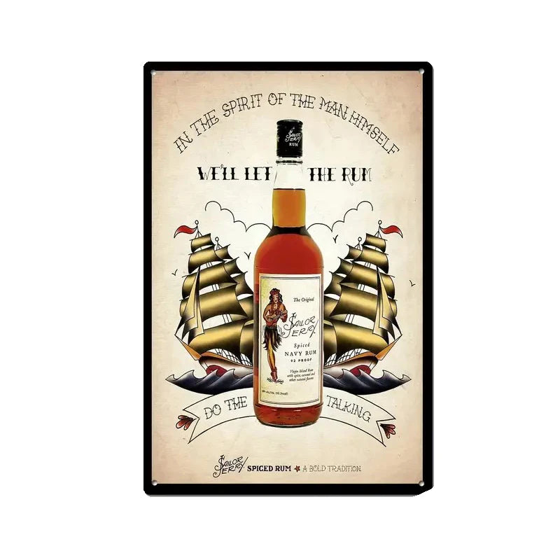 1pc Vintage beer Metal Tin Sign , Vintage Plaque Decor, Wall Art Decor, For Room Decor, Home Decor, Restaurant Decor, Bar Decor,