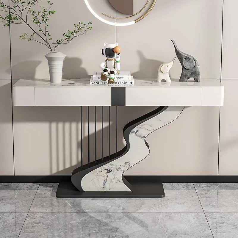 Design Console Table Modern Decor Entryways Table Luxury Beauty Nordic Furniture Entrance Console Living Room Furniture