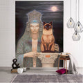 Jesus God Decorative Tapestry Home Decor Tapestry Mandala Bohemian Hippie Wall Tapestry Countdown Witchcraft Tapestry