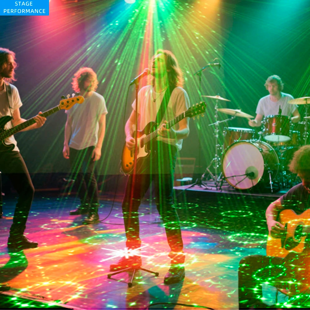 Party Lights, DJ Disco Lights, Strobe Lights, Projection Projector, USB-Powered Projector Lights, Home Atmosphere Lights