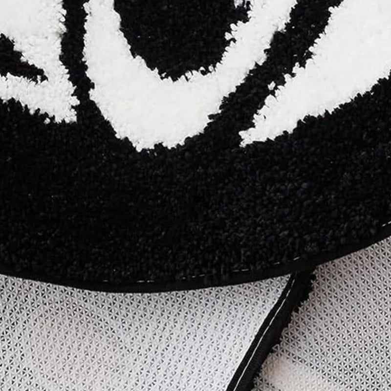 Skull Knife Carpet Horror Scary Scream Bedside Rug Wear Resistant Cashmere Home Welcome Decor 88.9CM